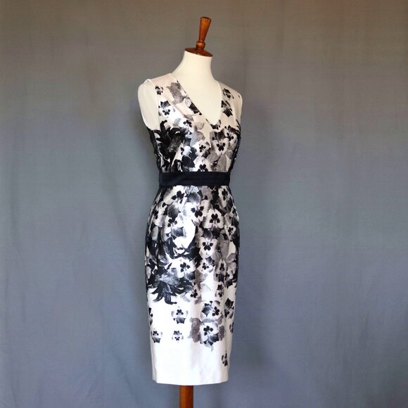 Prabal Gurung Size 4 Silk Floral Dress - Picture 2 of 13
